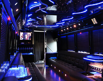 50 passenger party bus miami
